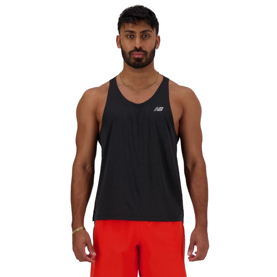New Balance singlet Athletics Heren (foto 1)