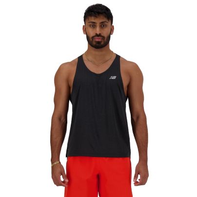 New Balance singlet Athletics Heren