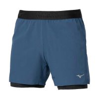 Mizuno 2-in-1 short Core 5.5-inch Heren