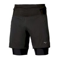 Mizuno 2-in-1 short Trail Multipocket Heren (foto 1)