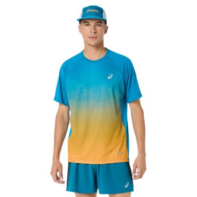 Asics shirt korte mouw Road Fade Heren