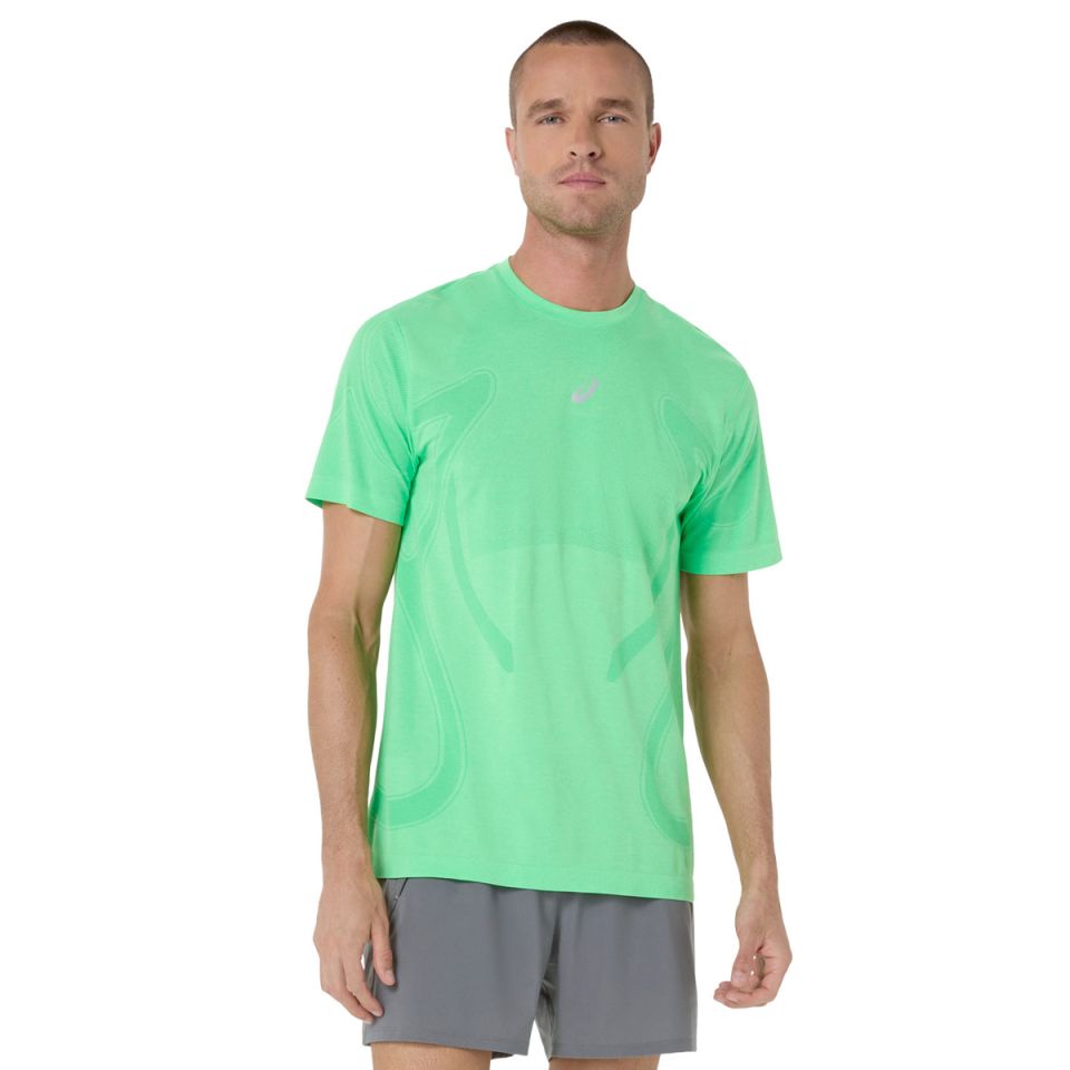 Asics shirt korte mouw Road Seamless Heren (foto 1)