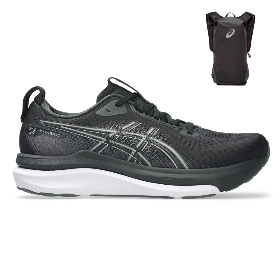 Asics Gel Kayano 33 + Gratis Asics Backpack Heren (foto 1)