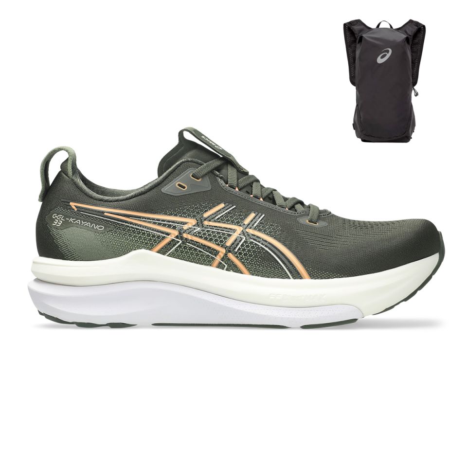 Asics Gel Kayano 33 + Gratis Asics Backpack Heren (foto 1)