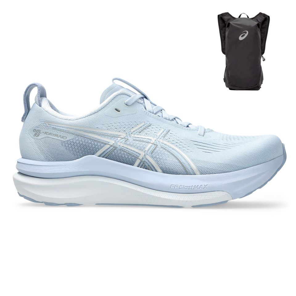 Asics Gel Kayano 33 + Gratis Asics Backpack Dames (foto 1)