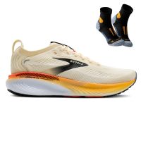 Brooks Adrenaline GTS 25 + Gratis Performance sokken zwart Heren (foto 1)