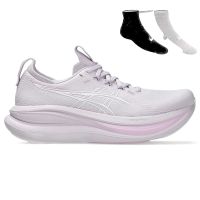 Asics Gel Nimbus 28 + Gratis Asics 3-pack sokken Dames (foto 1)