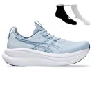 Asics Gel Nimbus 28 + Gratis Asics 3-pack sokken