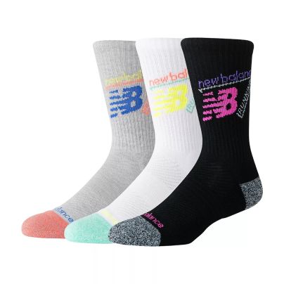 New Balance sokken Active Graphic Crew 3-Pack