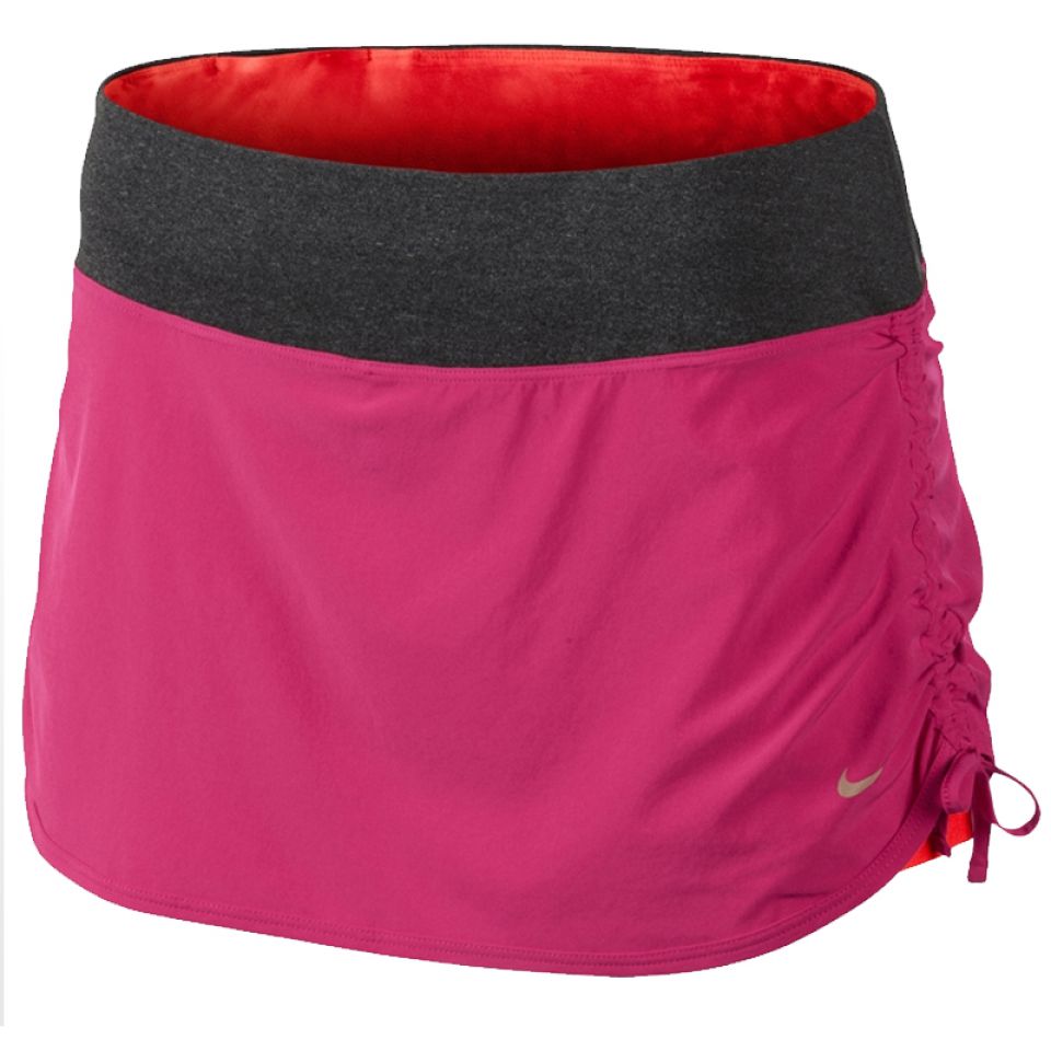 Nike skirt stretch woven roze dames (foto 1)