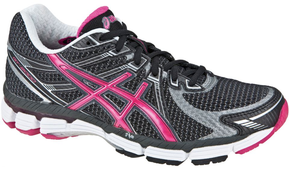 Asics Gel GT-2000 zwart/roze dames kopen – Dames