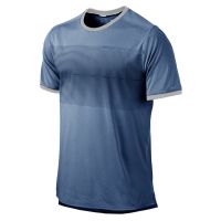 Nike shirt korte mouw Relay blauw heren (foto 1)