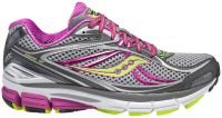 Saucony Omni 12 (NARROW) grey/purple/citron dames (foto 1)