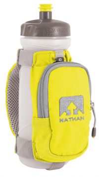 Nathan handfles quickdraw plus Hi-Viz geel
