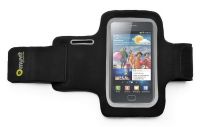 Muvit smartphone sportarmband XL zwart (foto 1)
