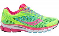 Saucony Ride 6 neon geel/roze dames (foto 1)