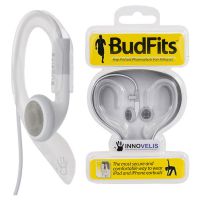 BudFits oordopjes houder Wit/clear 2 paar