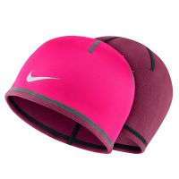 Nike muts fleece rev roze/paars dames