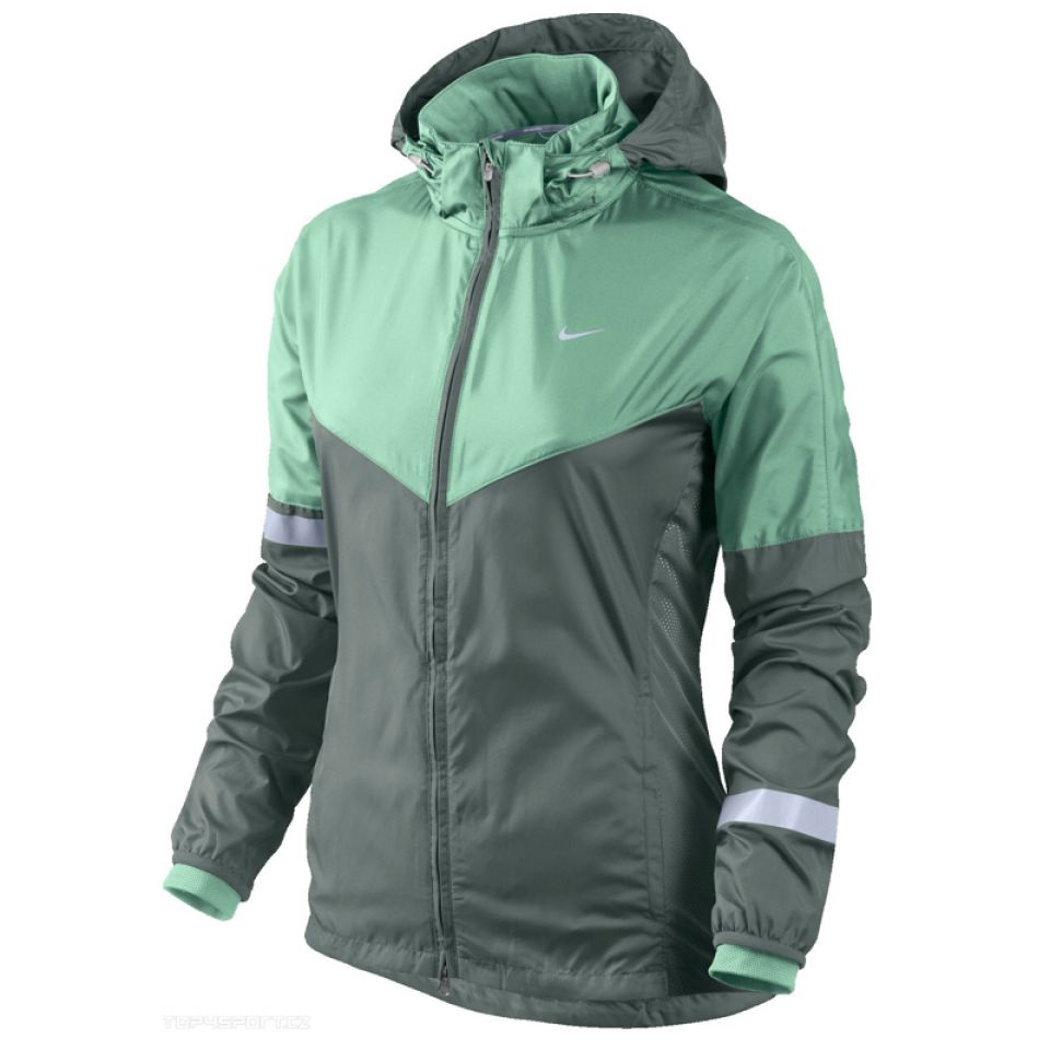 Nike jack Vapor groen dames (foto 1)