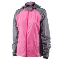 Nike jack Racer Woven roze/grijs dames (foto 1)