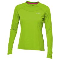 Asics shirt lange mouw L2 neon groen dames