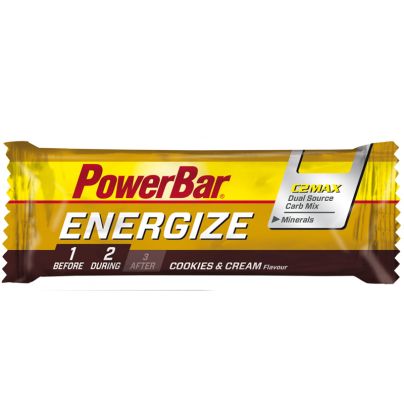 Powerbar Energizer Bar Cookies &cream 4 stuks