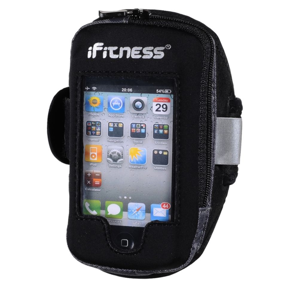 IFitness Sportarmband Iphone 5/Galaxy S2/S3/S4 zwart (foto 1)