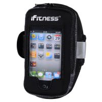 IFitness Sportarmband Iphone 5/Galaxy S2/S3/S4 zwart