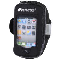 IFitness Sportarmband Iphone 5 - Galaxy S2/S3/S4 zwart/grijs