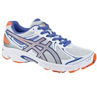 Asics Gel Galaxy 6 GS wit/zilver/oranje kids