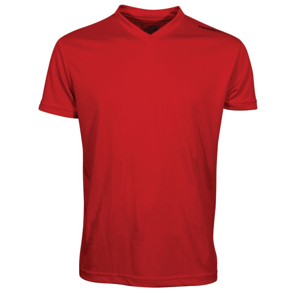 Newline shirt korte mouw Base Cool rood heren (foto 1)