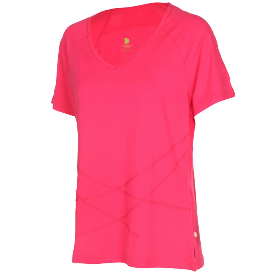 Pure Lime shirt korte mouw Divided roze dames (foto 1)