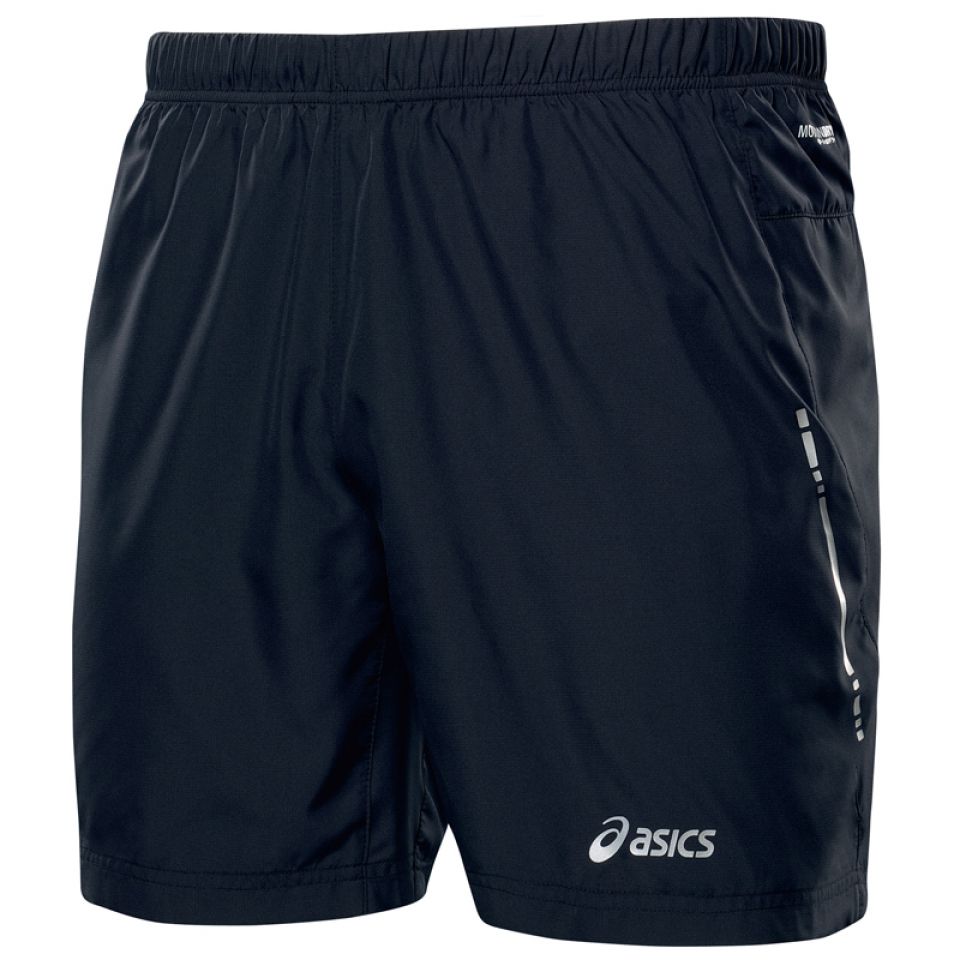 Asics short woven 7inch (18 cm) zwart heren kopen – Heren