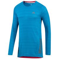 Adidas shirt lange mouw SN lichtblauw heren