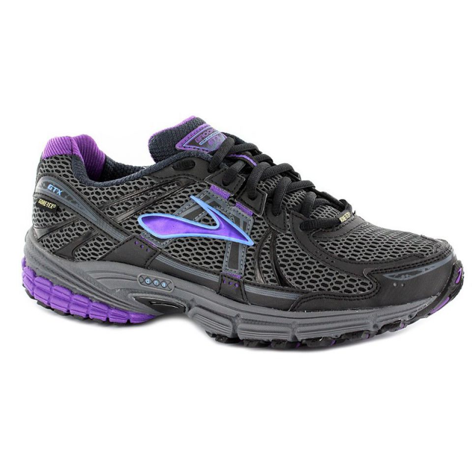 Brooks Adrenaline GTS 13 GTX zwart/paars dames (foto 1)