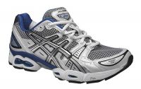 Asics Gel-Nimbus 9 Wit /kobalt hr Heren