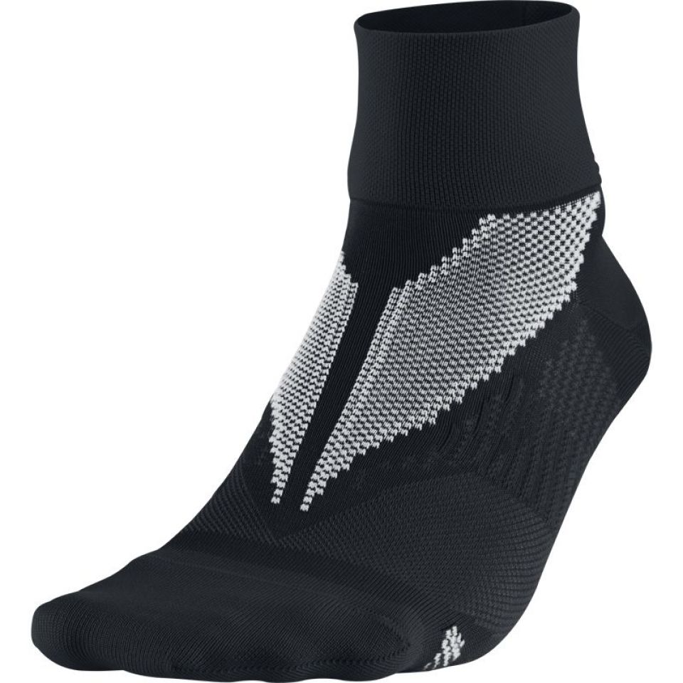 Nike sok Elite Hyper-Lite quarter zwart (foto 1)