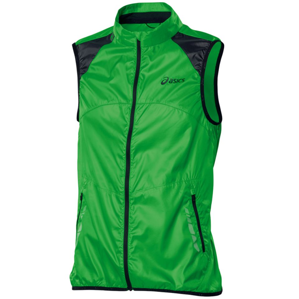 Asics vest Road Running groen heren (foto 1)