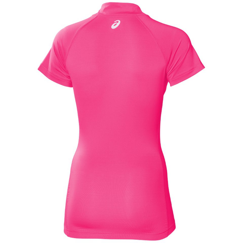 hardloopshirt korte mouw met rits (foto 2)