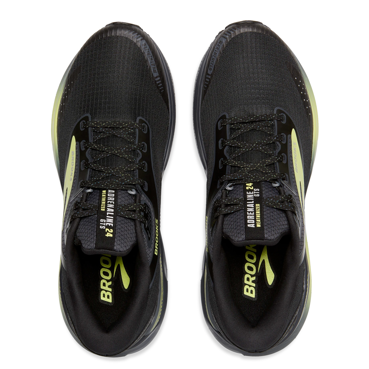 BROOKS GHOST 14 GORE-TEX BLACK/BLACK/EBONY - Hardloopschoenen