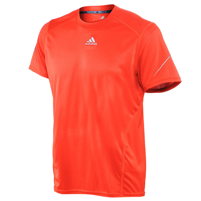Adidas shirt korte mouw SQ oranje heren kopen Heren