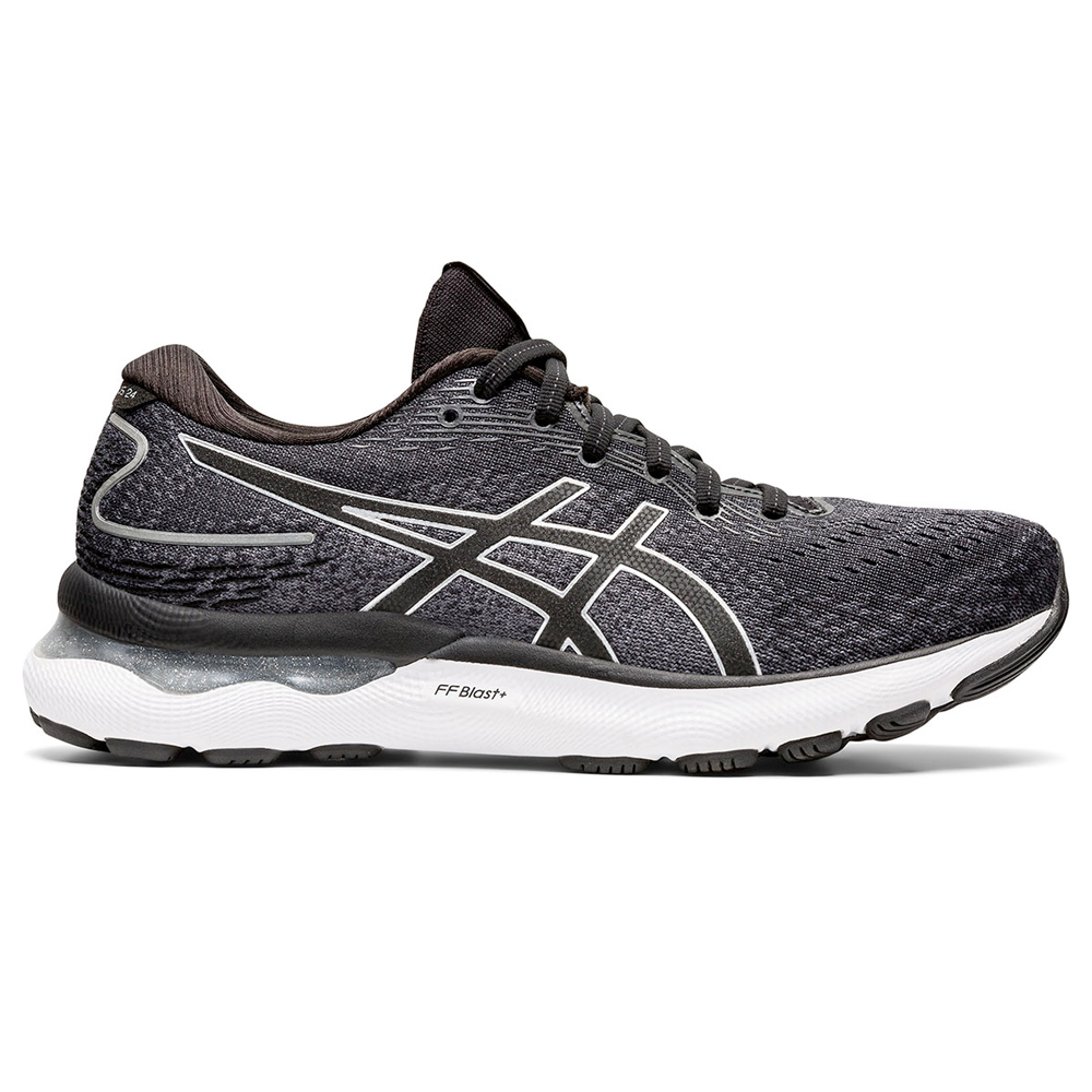 Asics Gel Nimbus 24 brede 2E kopen Heren Zwart