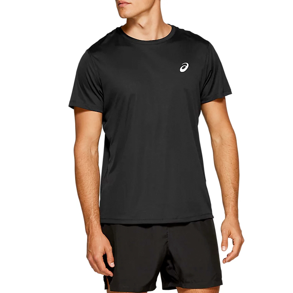 Asics shirt korte mouw Silver Heren (foto 1)