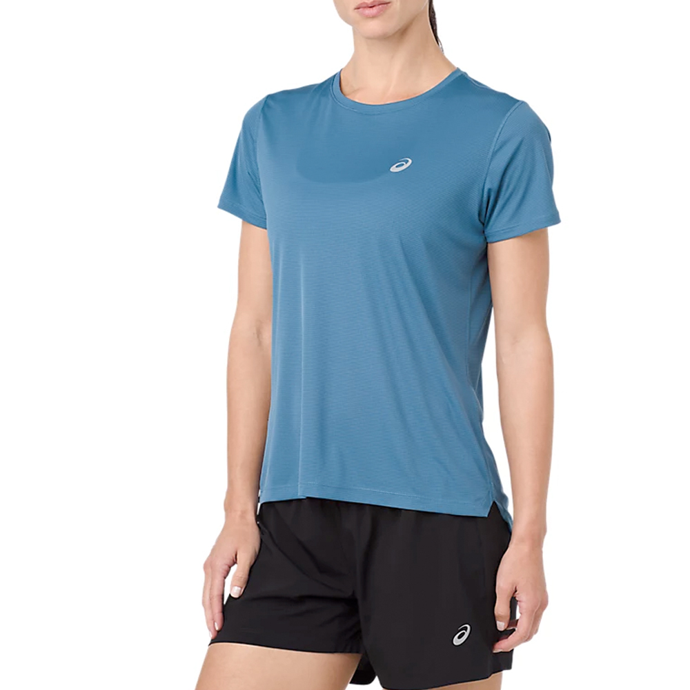 Asics shirt korte mouw Silver Dames (foto 1)