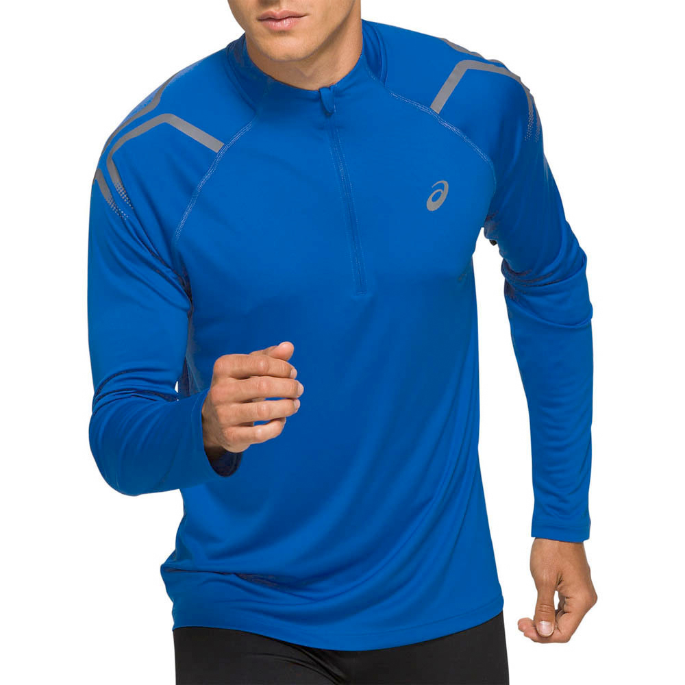 Asics shirt lange mouw 1/2 zip kopen –