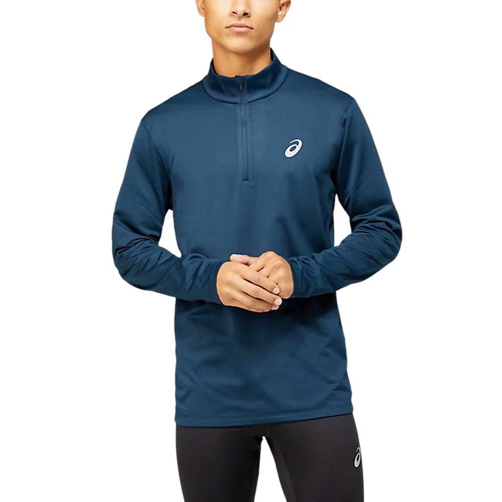 Asics shirt lange mouw 1/2 zip winter Core Heren (foto 1)