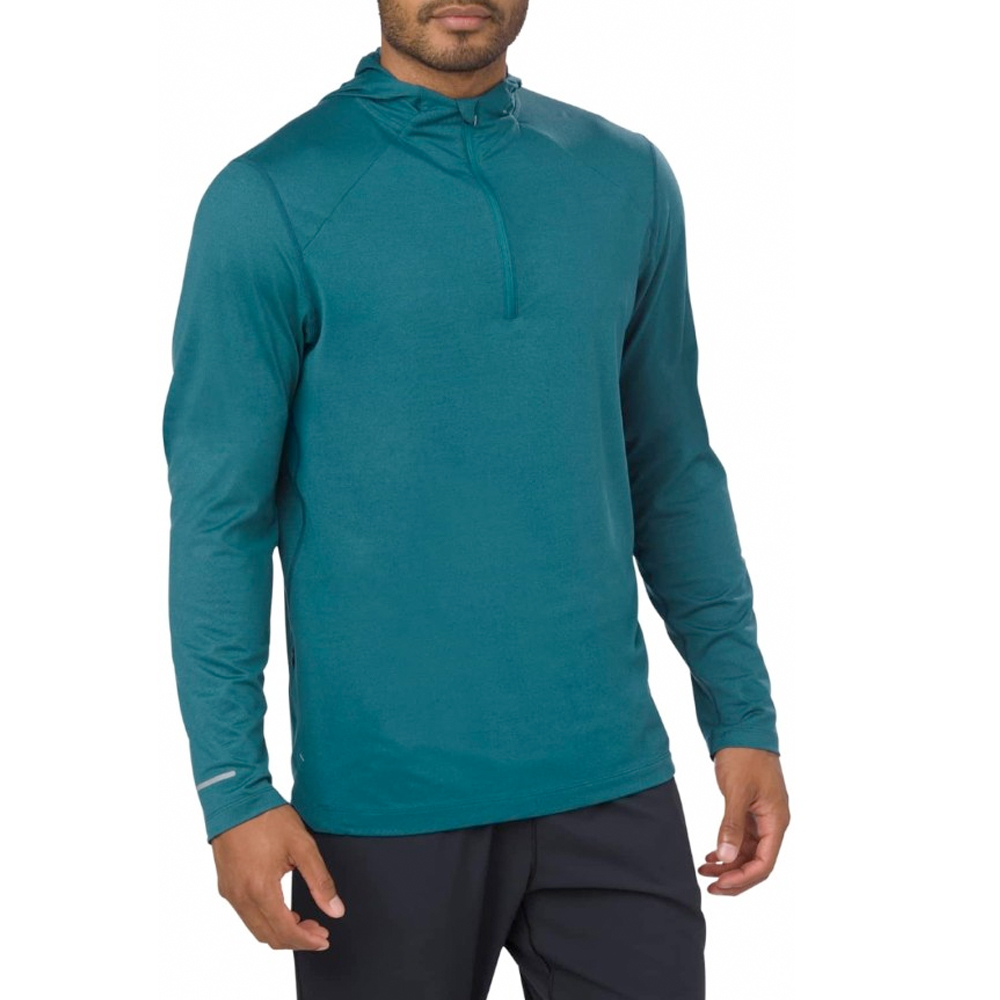 Asics shirt lange mouw Hoodie Heren (foto 1)