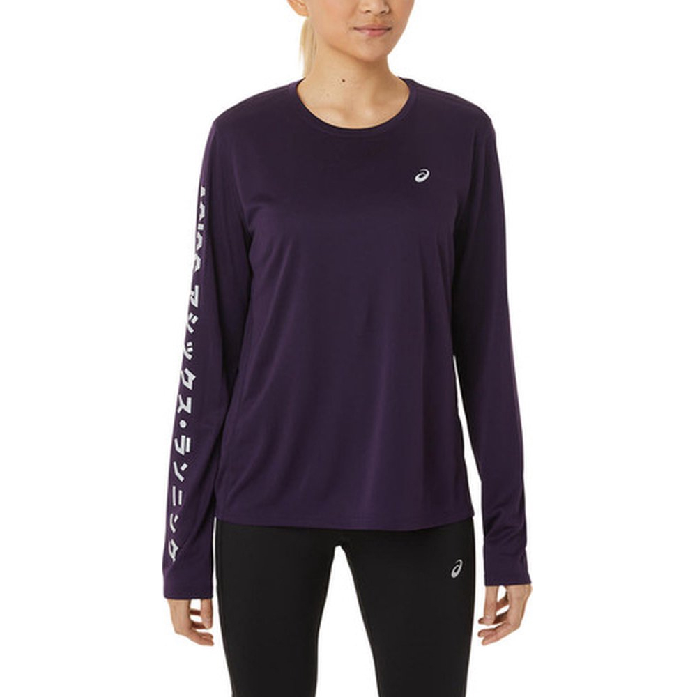 Asics shirt lange mouw Katakana Dames (foto 1)