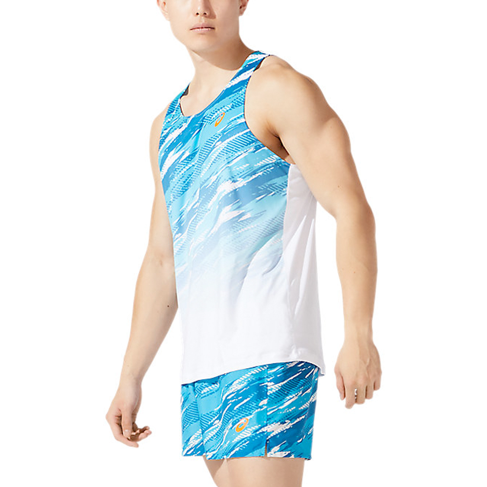 Asics singlet Color Injection Heren (foto 1)