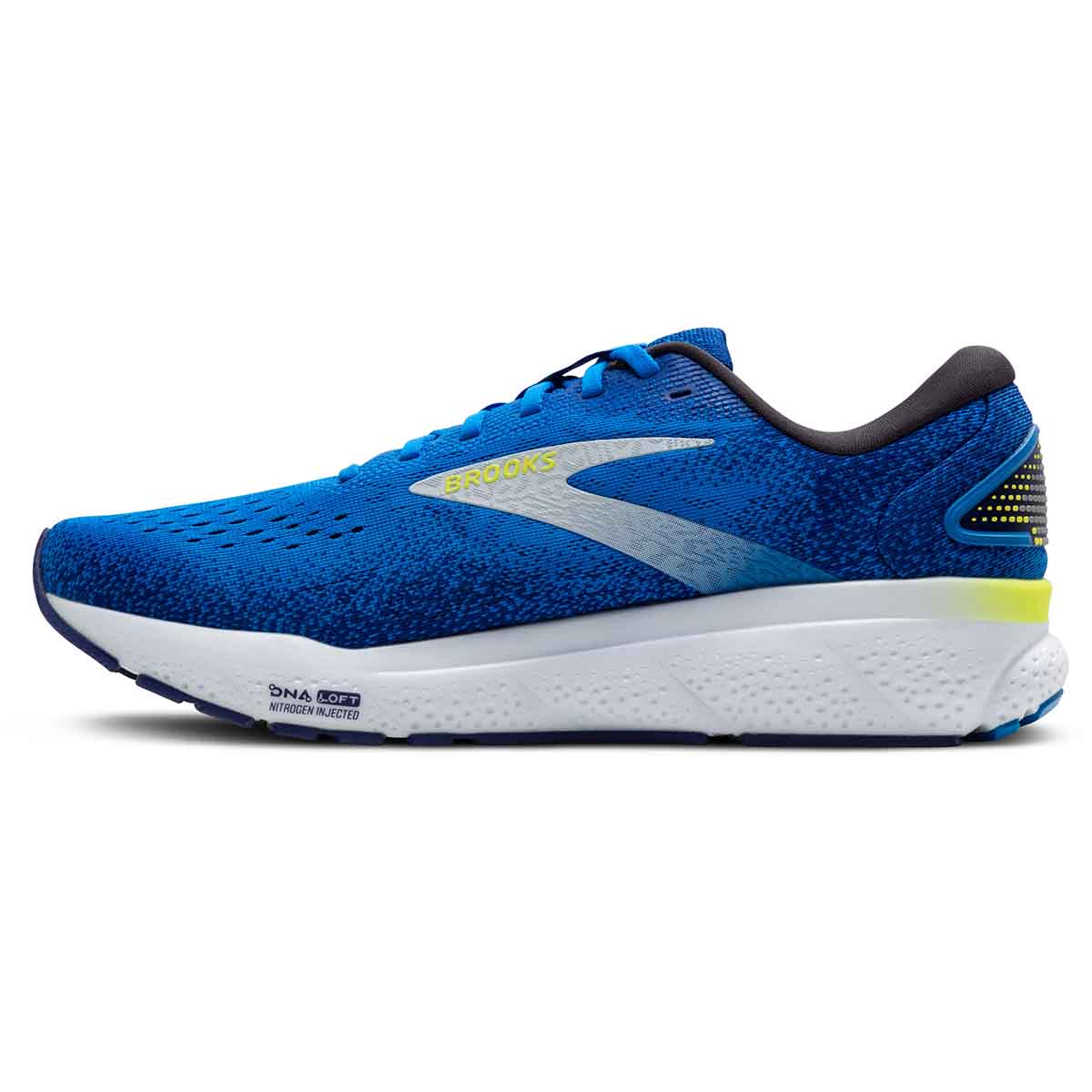 Brooks Heren Ghost 16 Sneaker, 7.5 UK, Wit Crème Roze, 42 EU